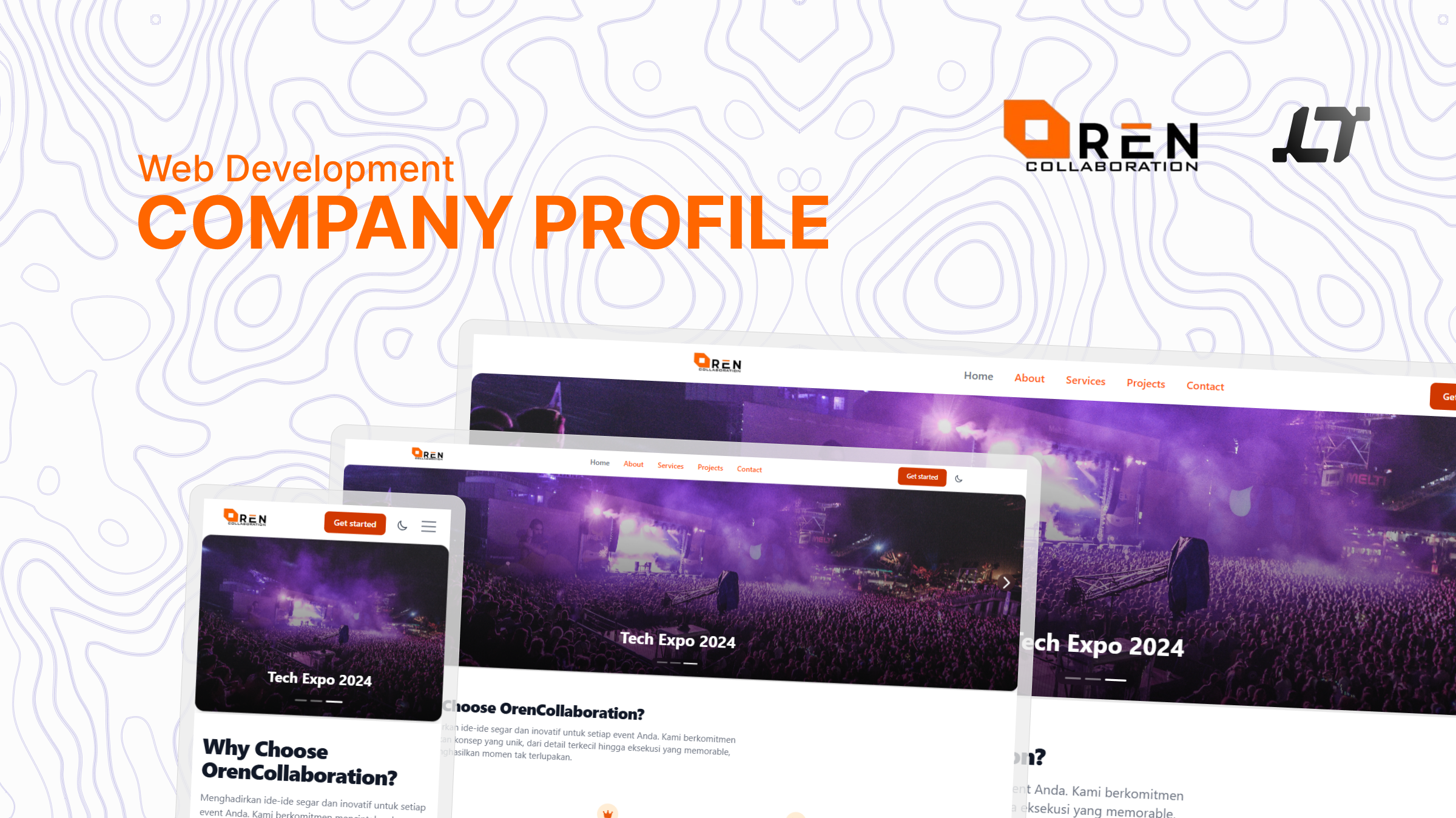  Dynamic Company Profile Website